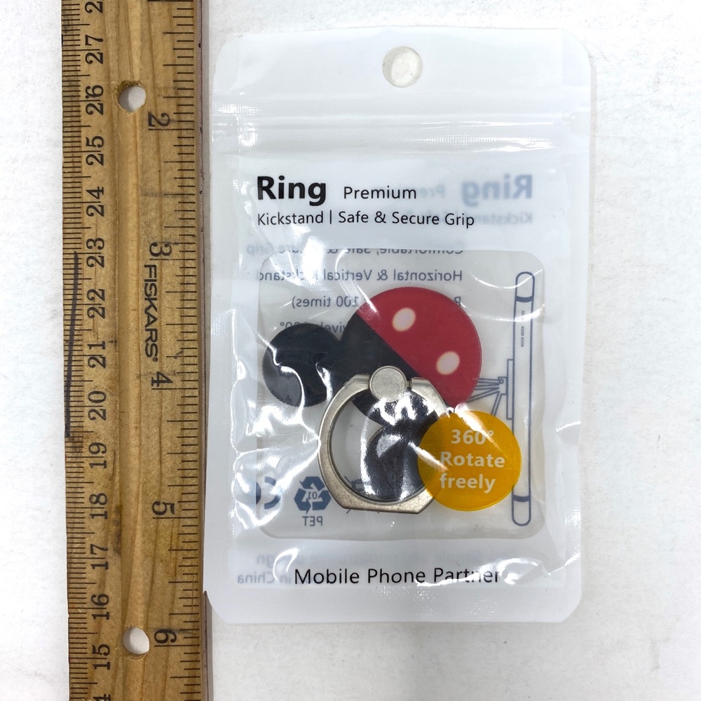 Disney Mickey Mouse Phone Ring Holder Kickstand - Picture 3 of 4